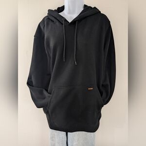 Brahma Black Hooded Work Hoodie